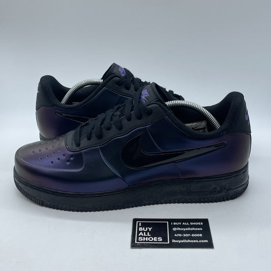 Size 11 - Nike Air Force 1 Foamposite Pro Court Purple Leather (AJ3664-500)
