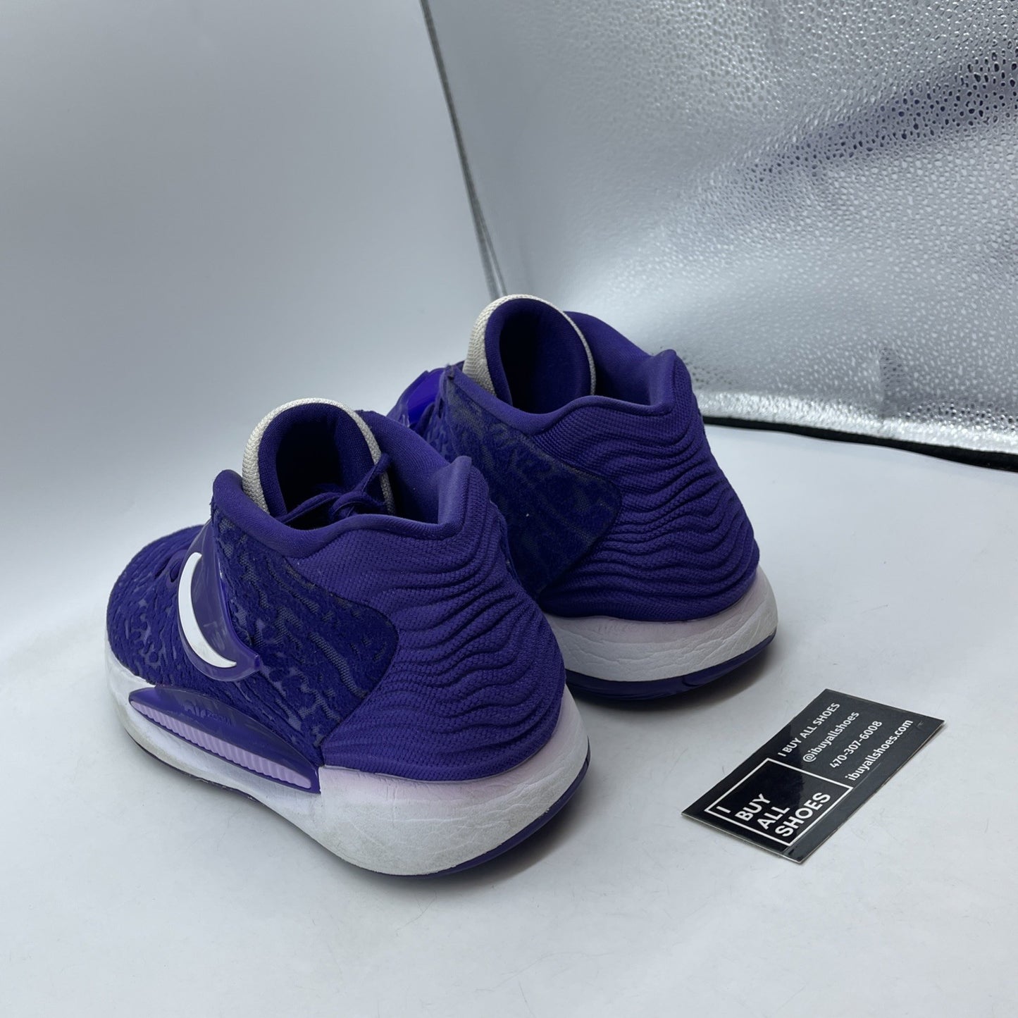 Size 14 - Nike KD 14 TB Field Purple White Suede (DM5040-500)