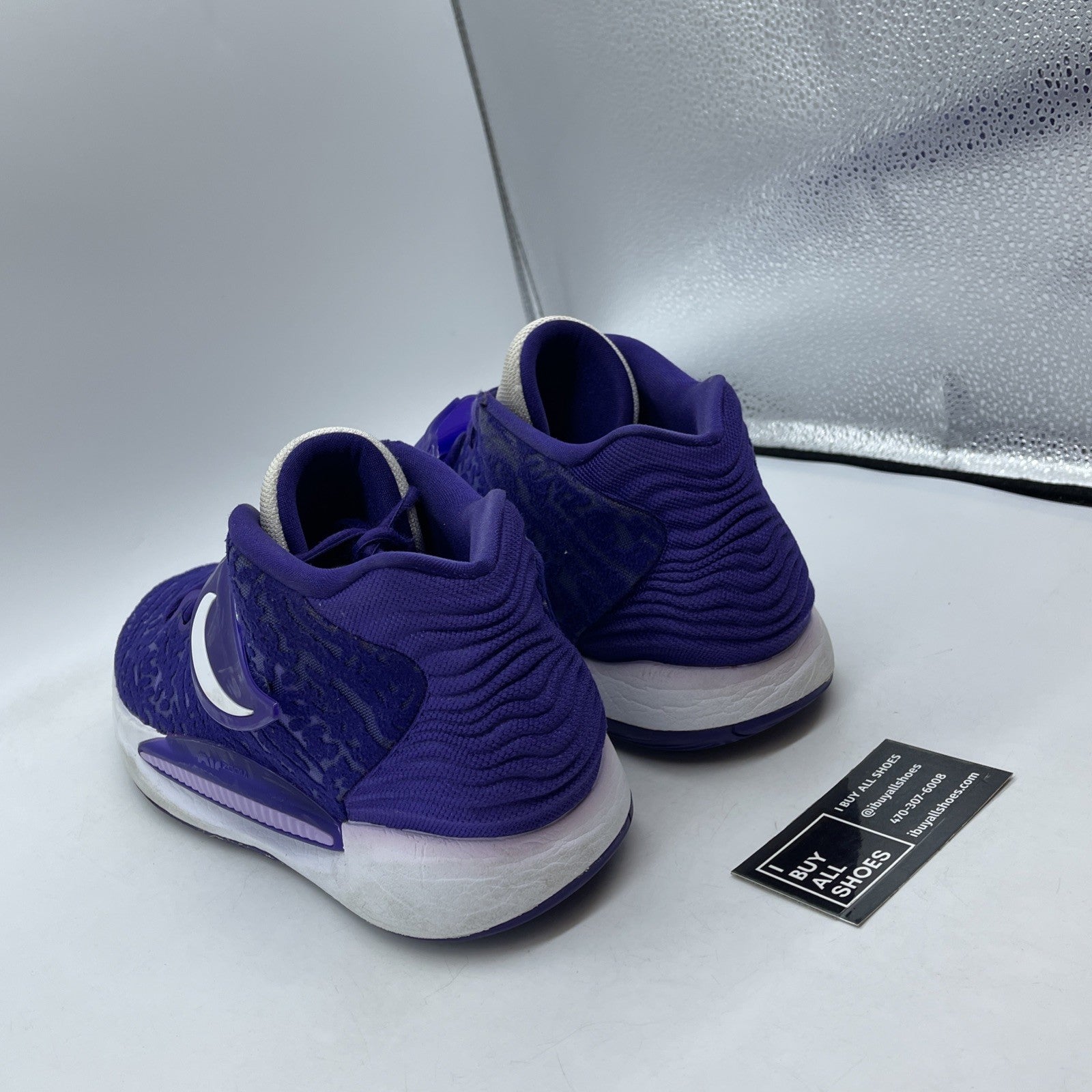 Size 14 - Nike KD 14 TB Field Purple White Suede (DM5040-500)