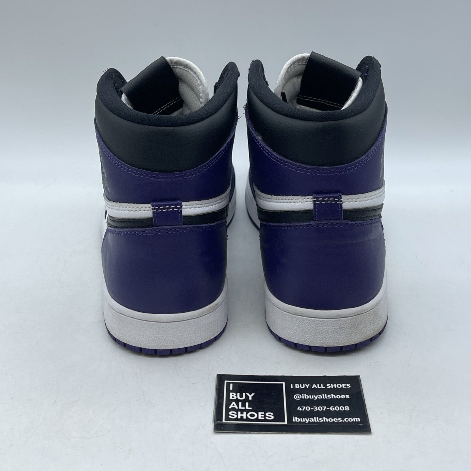 Size 12 - Air Jordan 1 Retro OG High Court Purple 2.0 (555088-500)