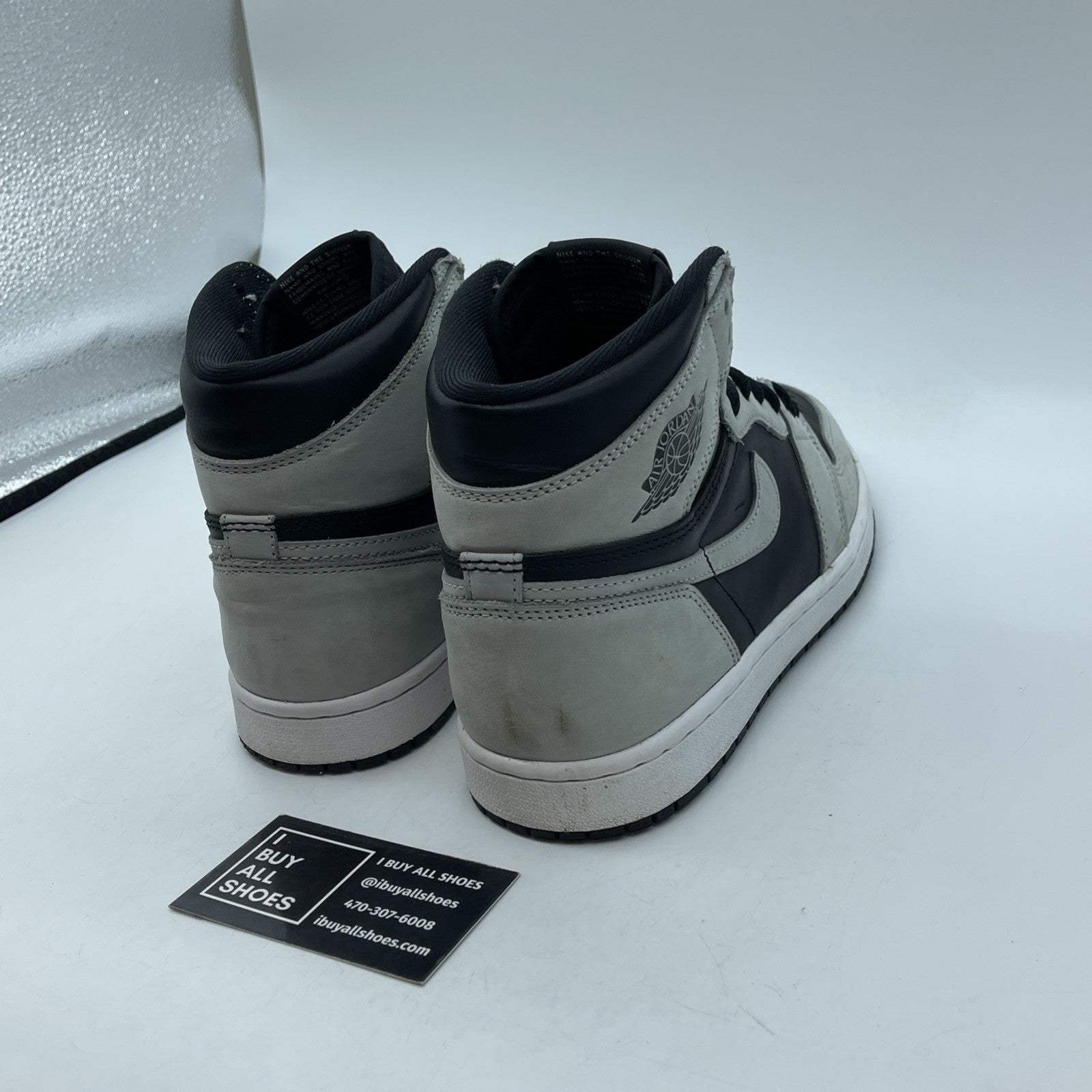 Size 9 - Jordan 1 Retro OG High Shadow 2.0 Suede Leather (555088-035)
