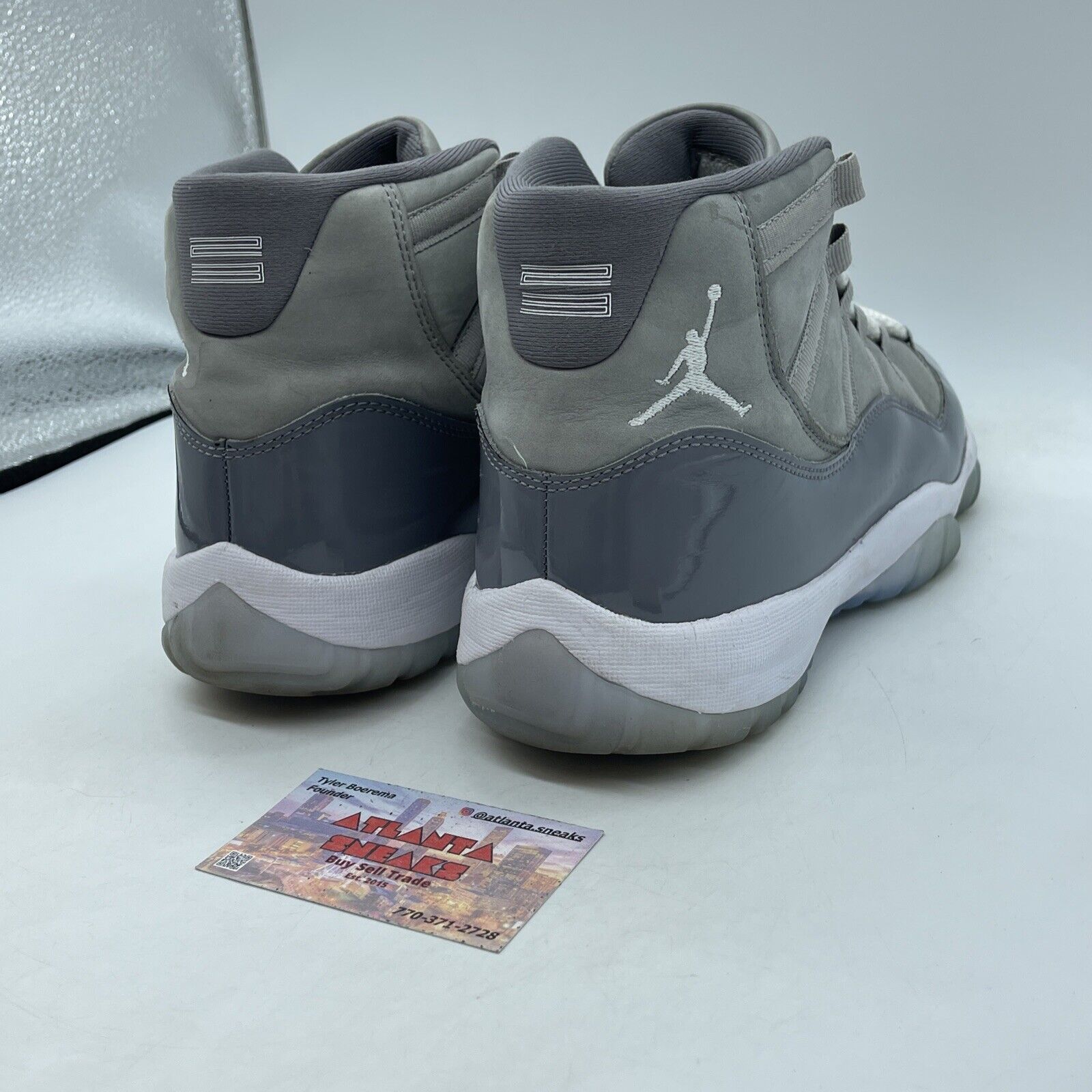 Size 11 - Jordan 11 Retro High Cool Grey Suede White Leather (CT8012-005)