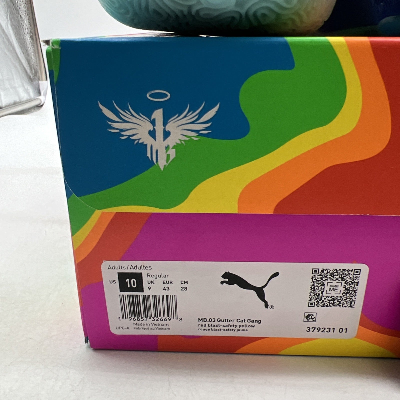 Size 10 - PUMA MB.03 GutterMelo (379231-01)