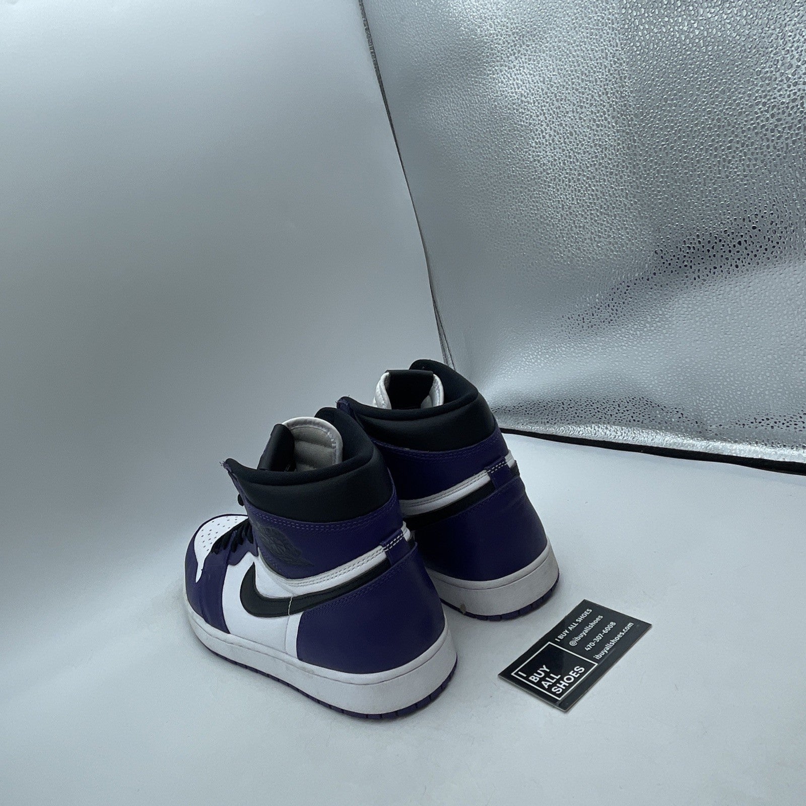 Size 12 - Air Jordan 1 Retro OG High Court Purple 2.0 (555088-500)