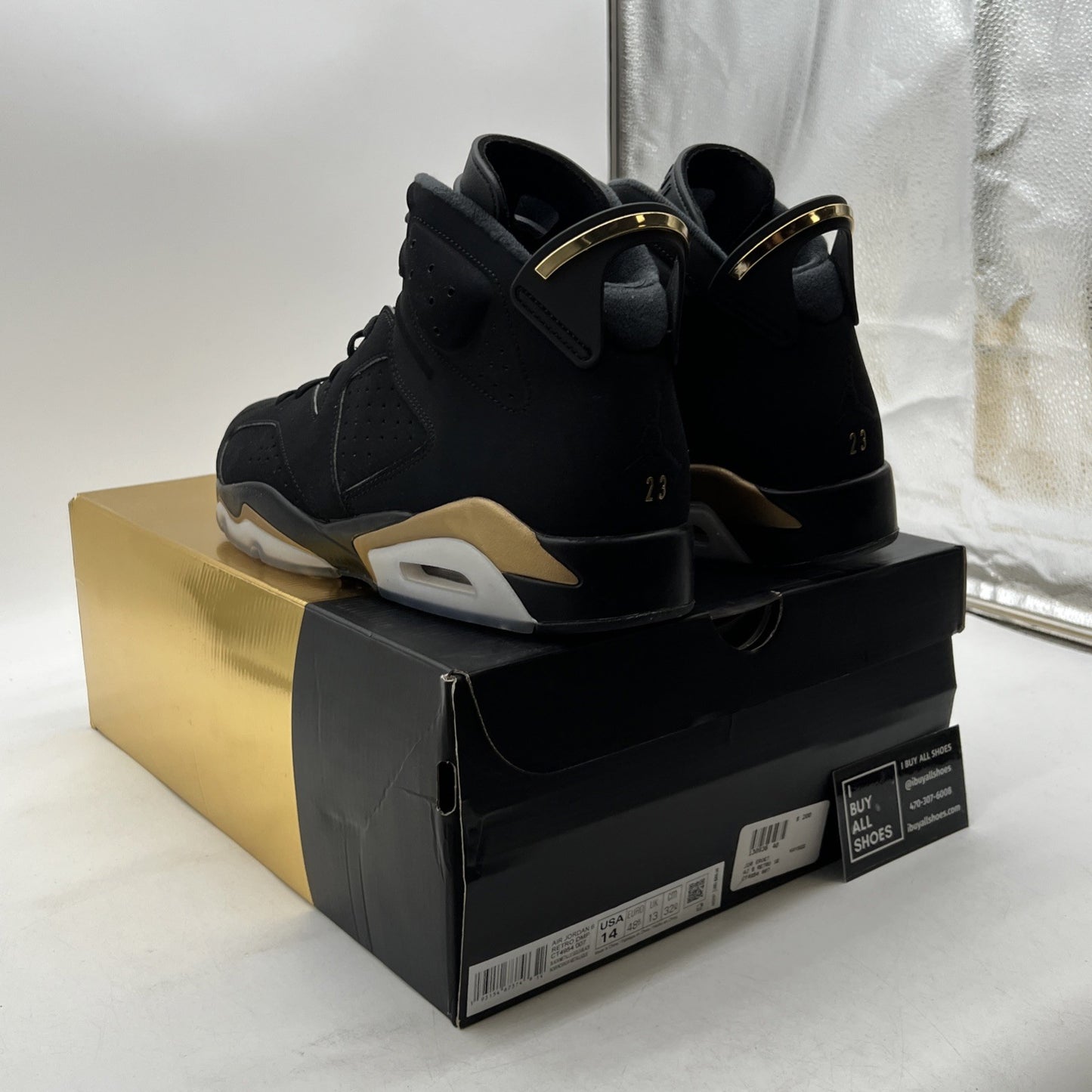 Size 14 - Air Jordan 6 Retro Defining Moments 2020 (CT4954-007)