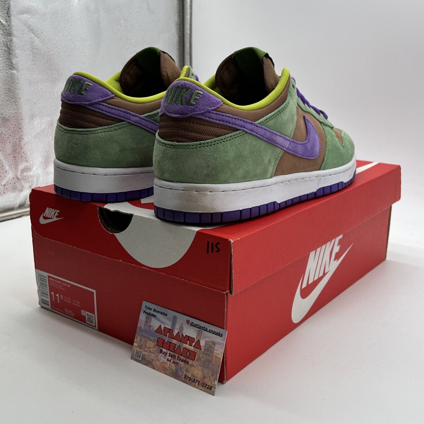 Size 11.5 - Nike Dunk SP Retro 2020 Low Veneer (DA1469-200)