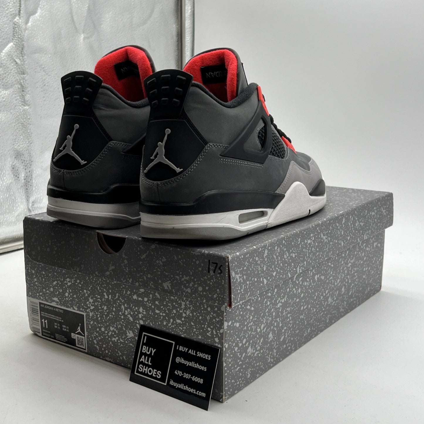 Size 11 - Air Jordan 4 Retro Mid Infrared (DH6927-061)