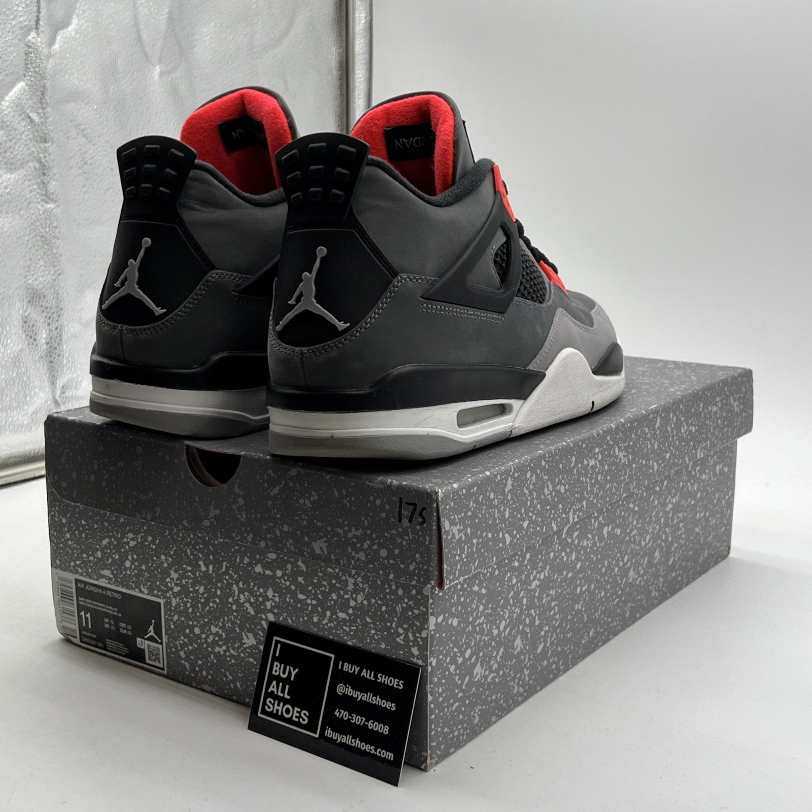Size 11 - Air Jordan 4 Retro Mid Infrared (DH6927-061)