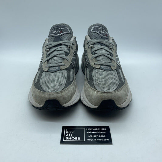 Size 10 - New Balance 990v6 Made in USA Castlerock Grey Suede (M990GL6)