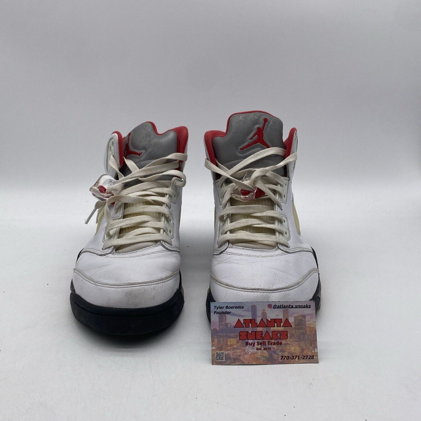 Size 11.5 - Jordan 5 Retro Mid Fire Red