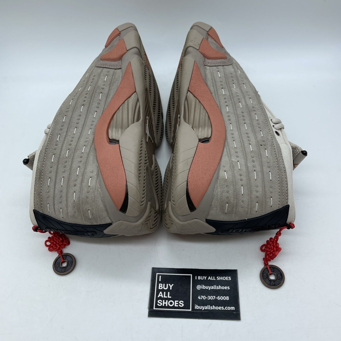 Size 11.5 - CLOT x Air Jordan 14 Retro Low Terracotta Suede (DC9857-200)