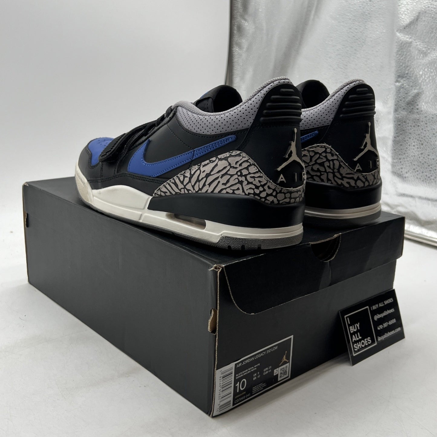 Size 10 - Jordan Legacy 312 Low Royal (CD7069-041)