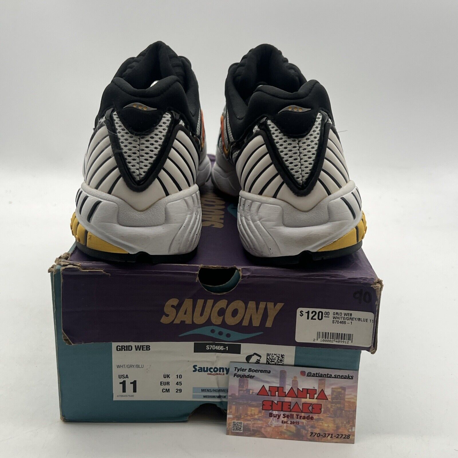 Size 11 - SAUCONY GRID WEB MULTI-COLOR RARE SNEAKERS MENS (S70614-1)