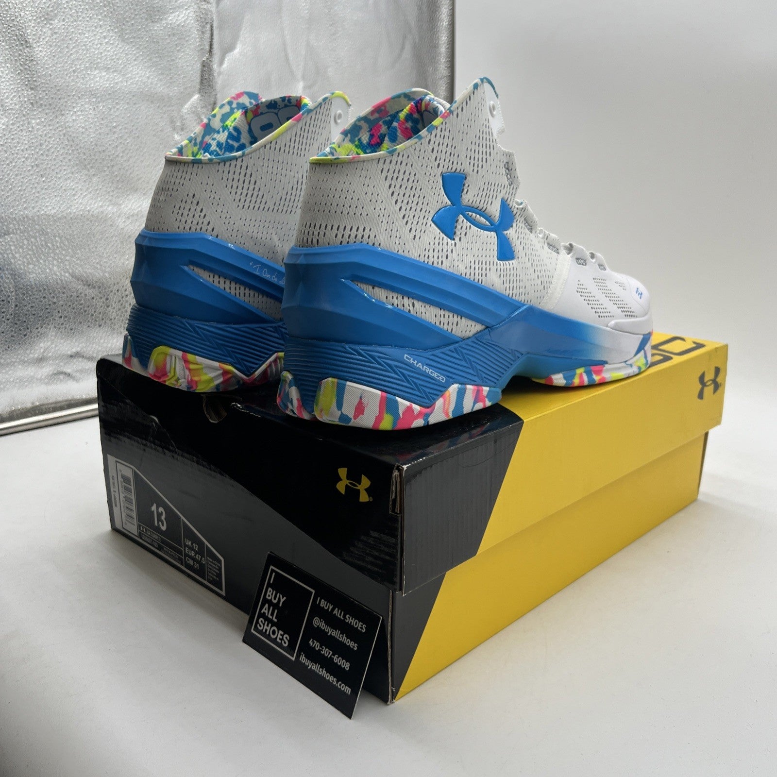 Size 13 - Under Armour Curry 2 2016 Splash Party (1259007-103)