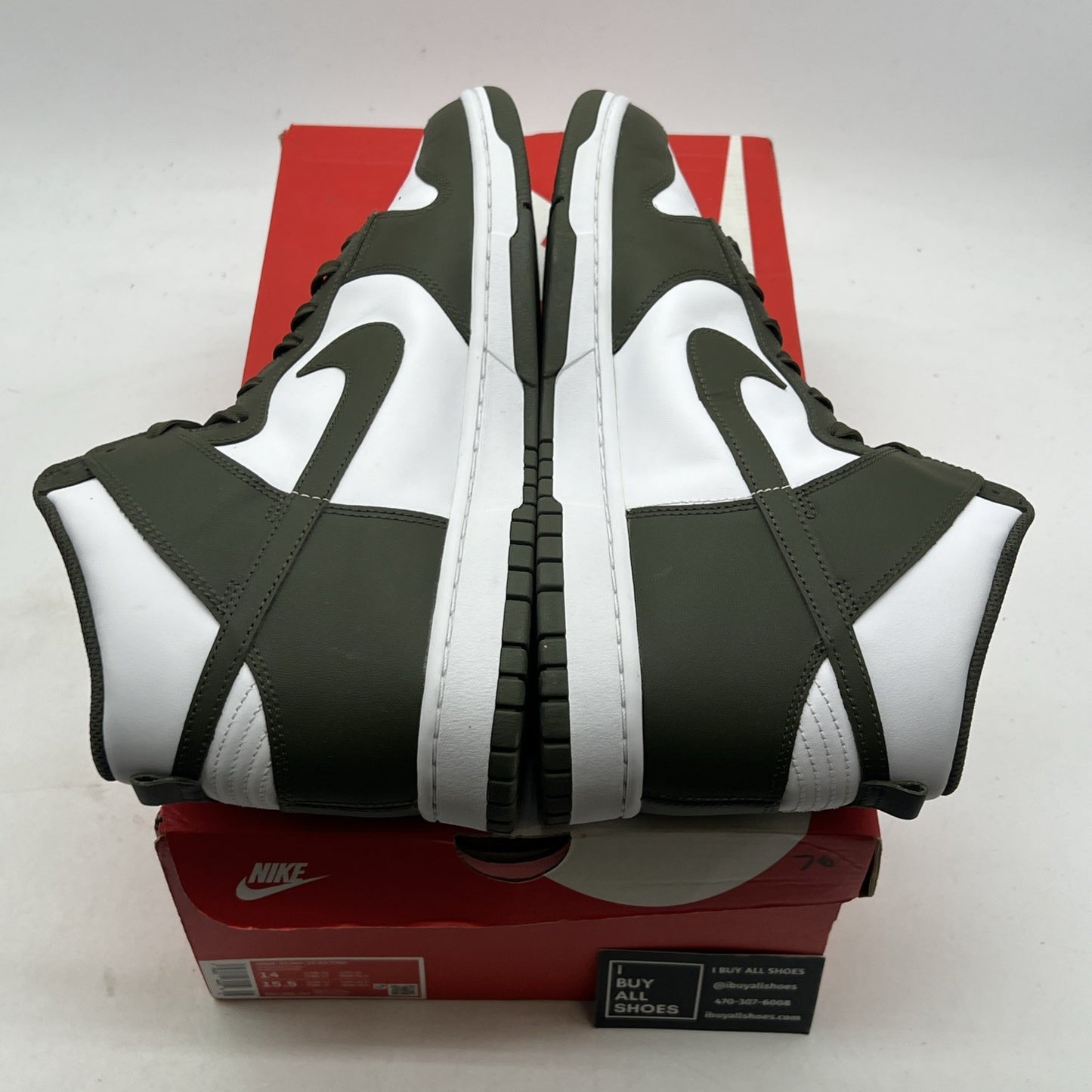 Size 14 - Nike Dunk 2022 High Cargo Khaki (DD1399-107)