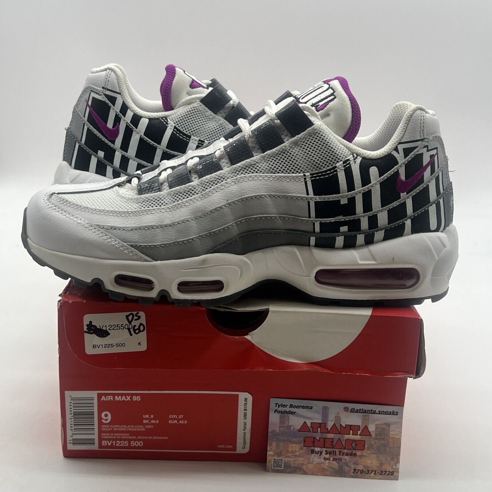Size 9 - Nike Air Max 95 City Pride Houston (BV1225-500)