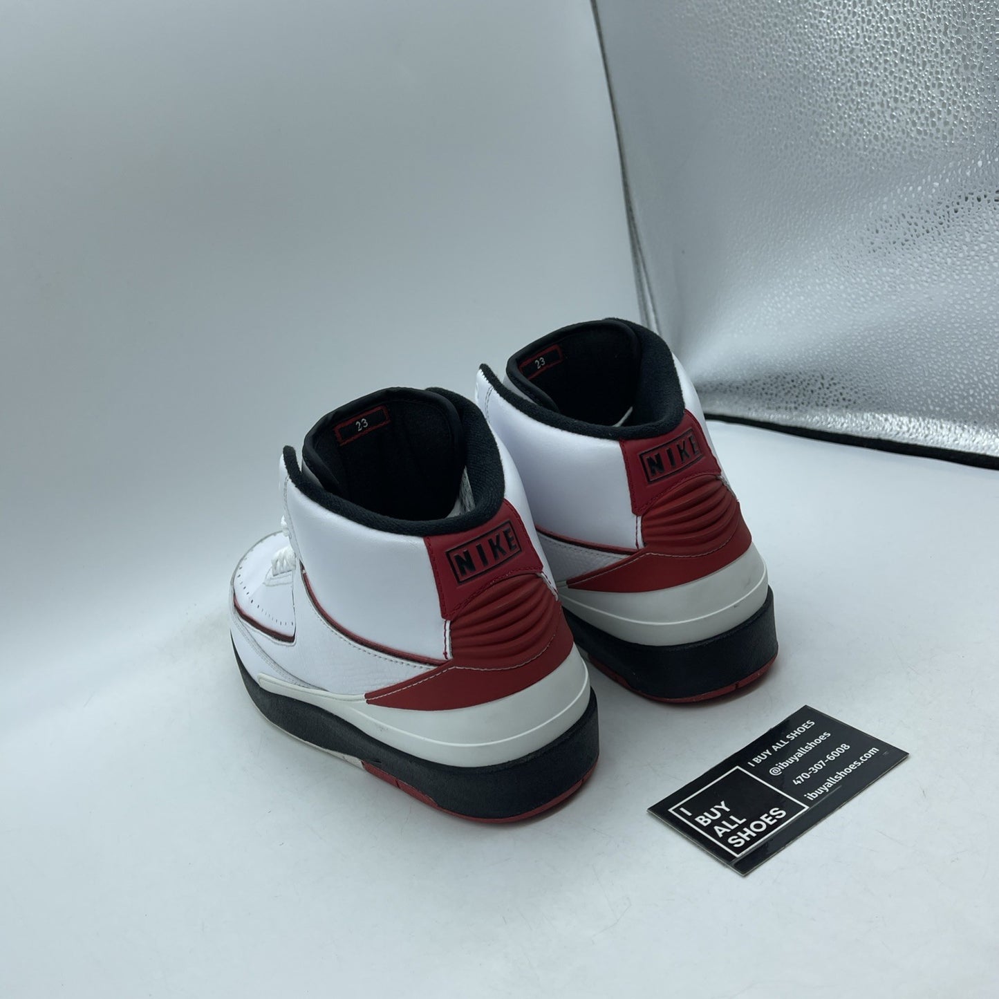 Size 9 - Air Jordan 2 Retro QF 2010 Varsity Red White Leather (395709-101)