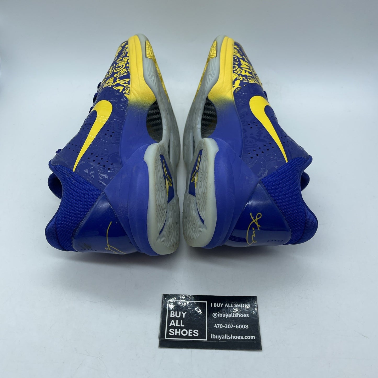 Size 12 - Nike Zoom Kobe 5 Protro 2020 5 Rings Blue Yellow Suede (CD4991-400)