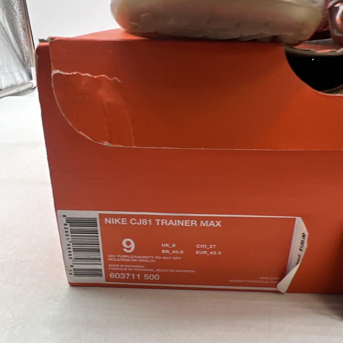 Size 9 - Nike CJ81 Trainer Max Megatron (604711-500)
