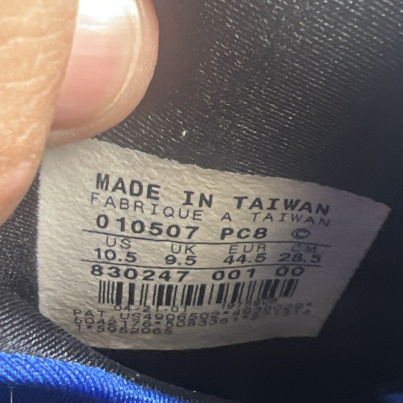 Size 10 - Nike Air Zoom Huarache 2K5 White Black (310850-102)