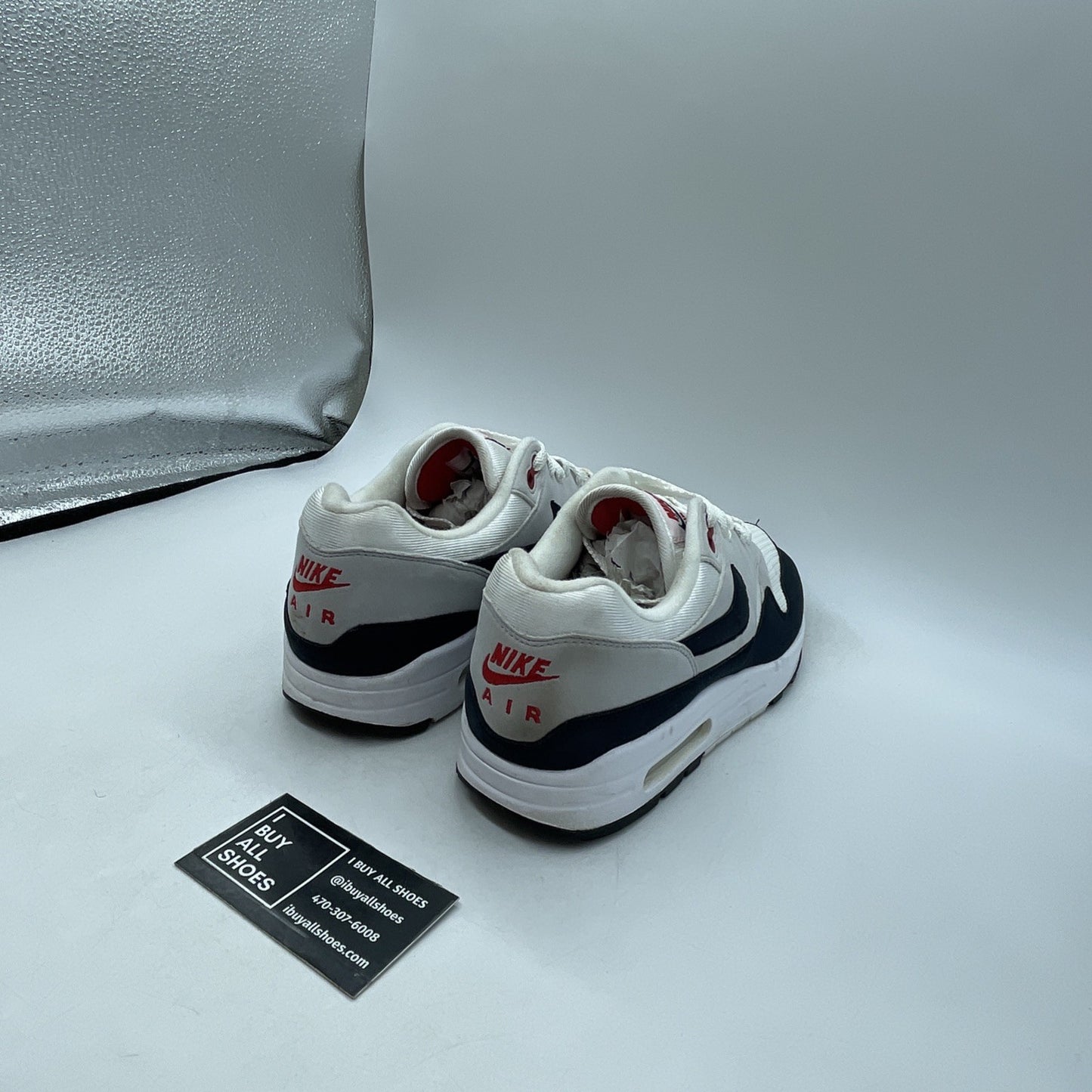 Size 9 - Nike Air Max 1 OG Anniversary Obsidian (908375-104)