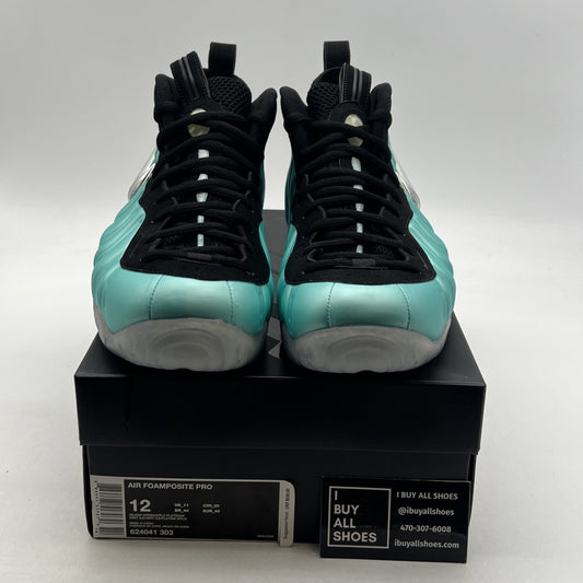 Size 12 - Nike Air Foamposite Pro Island Green (624041-303)