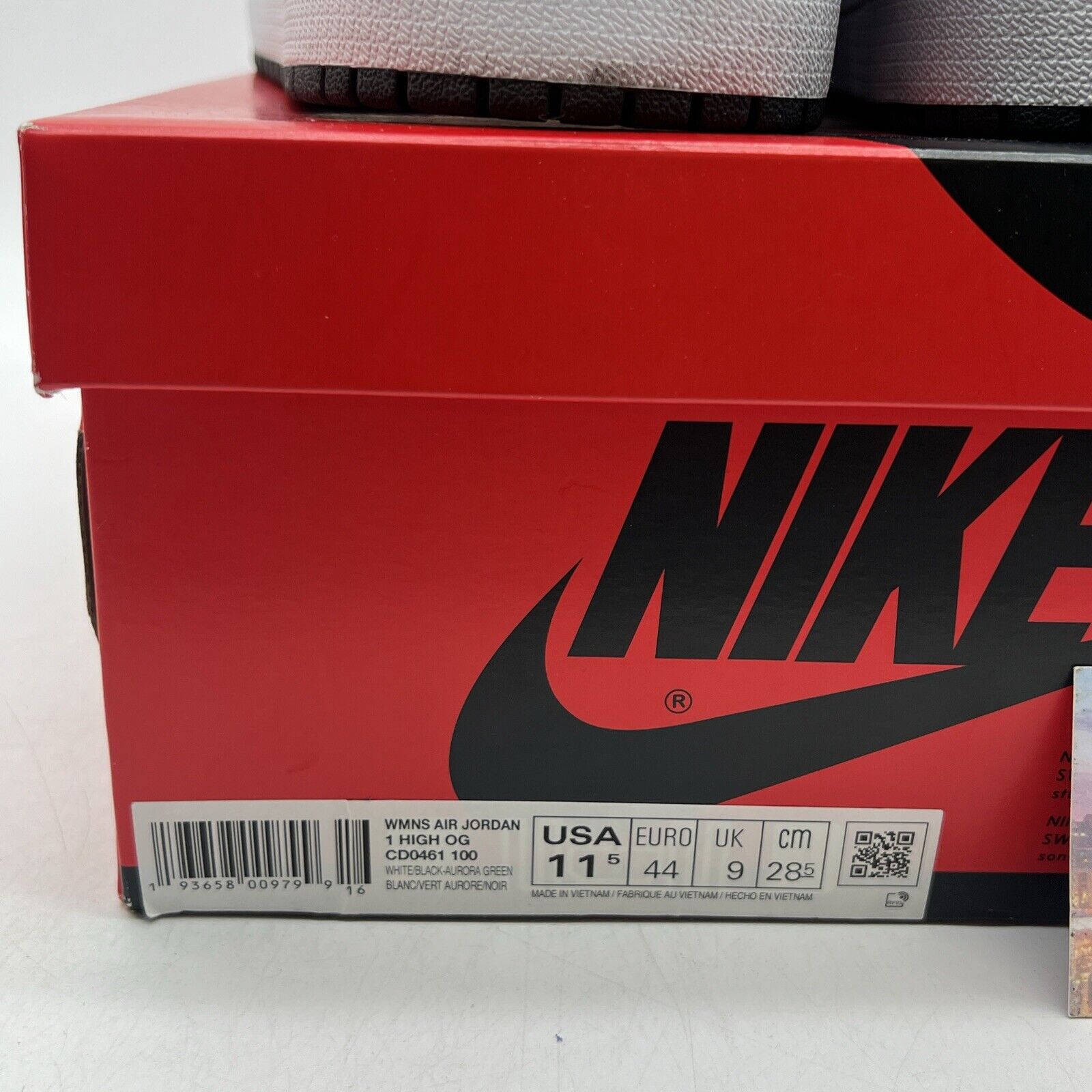 Size 11.5 - Air Jordan 1 Retro OG High Tie-Dye W Black White (CD0461-100)