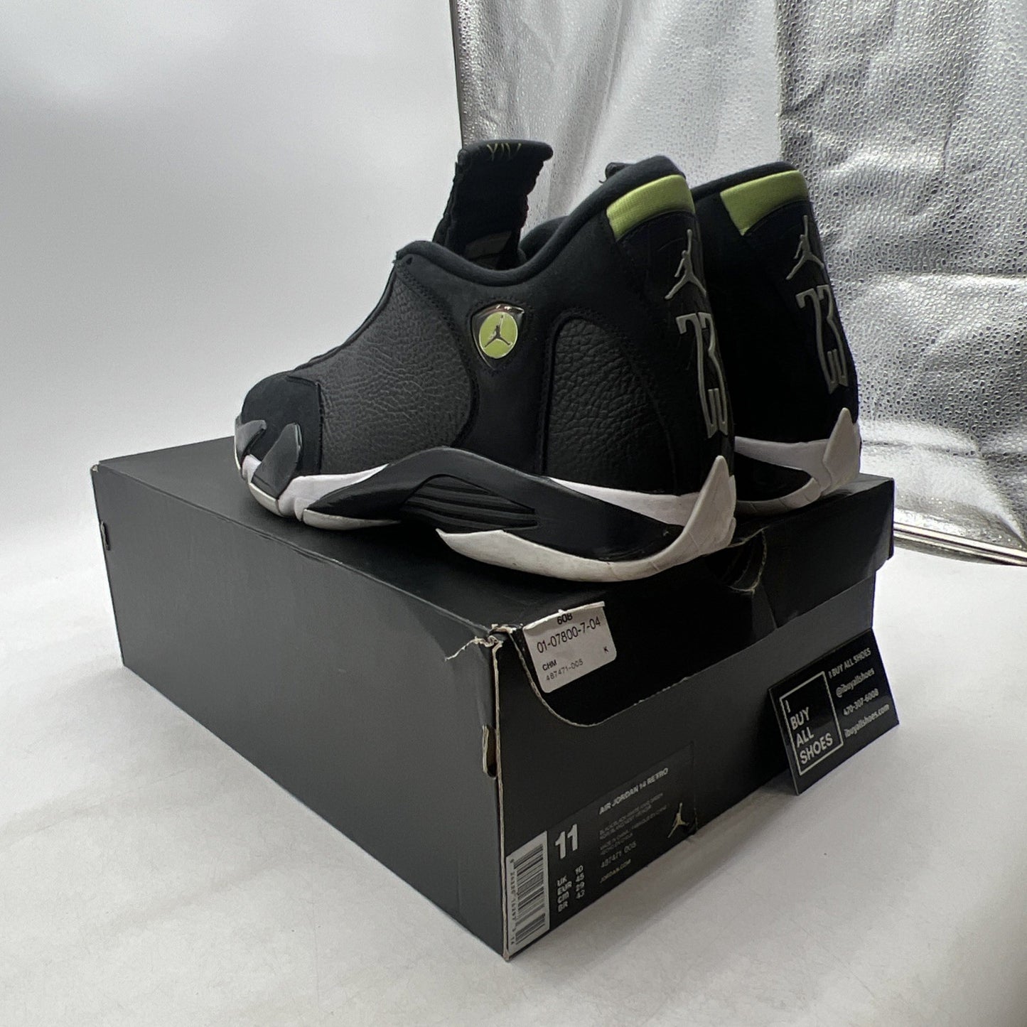 Size 11 - Air Jordan 14 Retro 2016 Indiglo (487471-005)