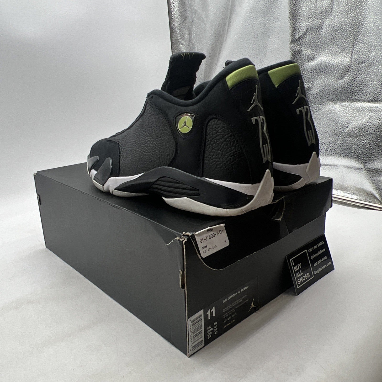 Size 11 - Air Jordan 14 Retro 2016 Indiglo (487471-005)