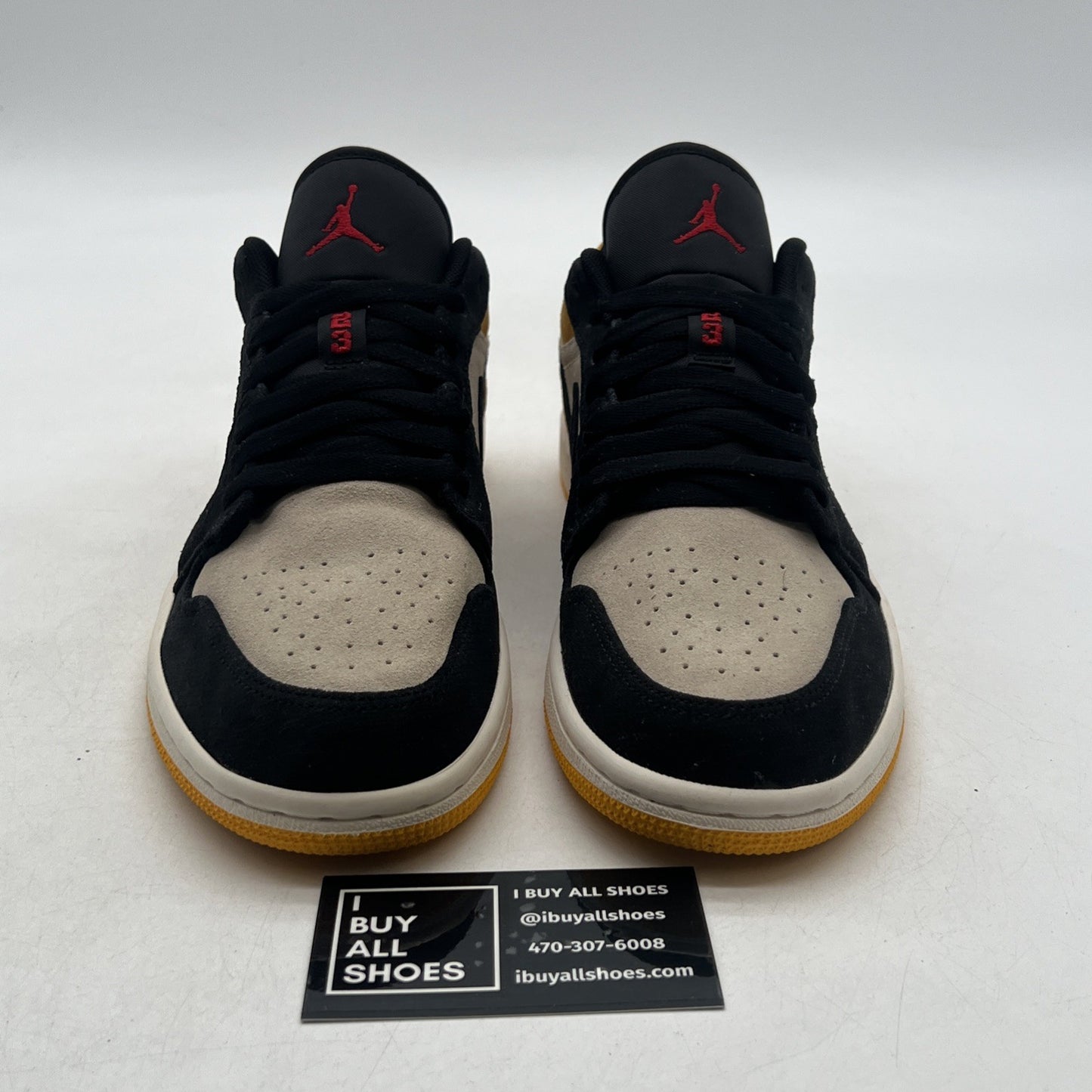 Size 7.5 - Air Jordan 1 Low University Gold (553558-127)