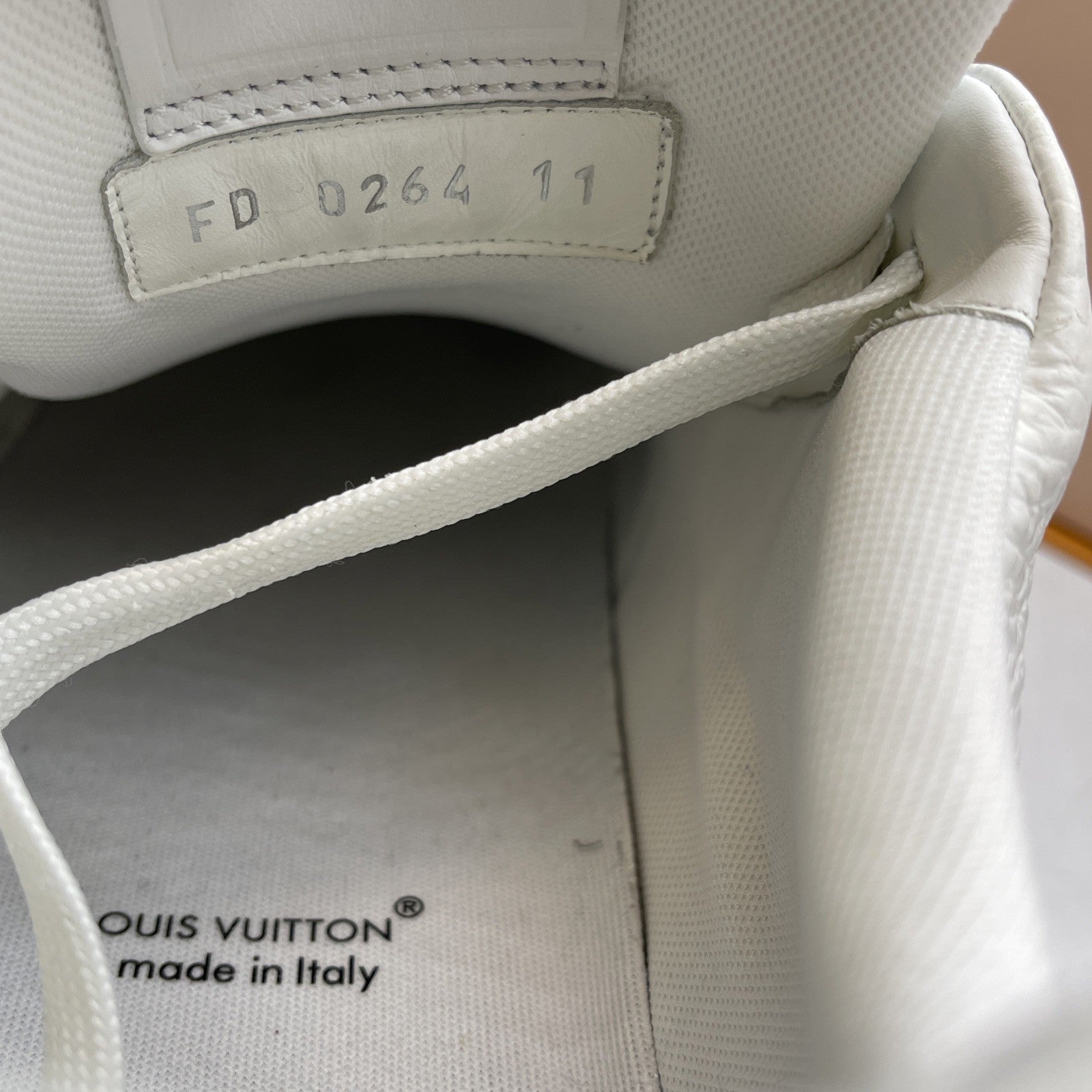 Size 11 LV - LOUIS VUITTON #54 Orange Black White
