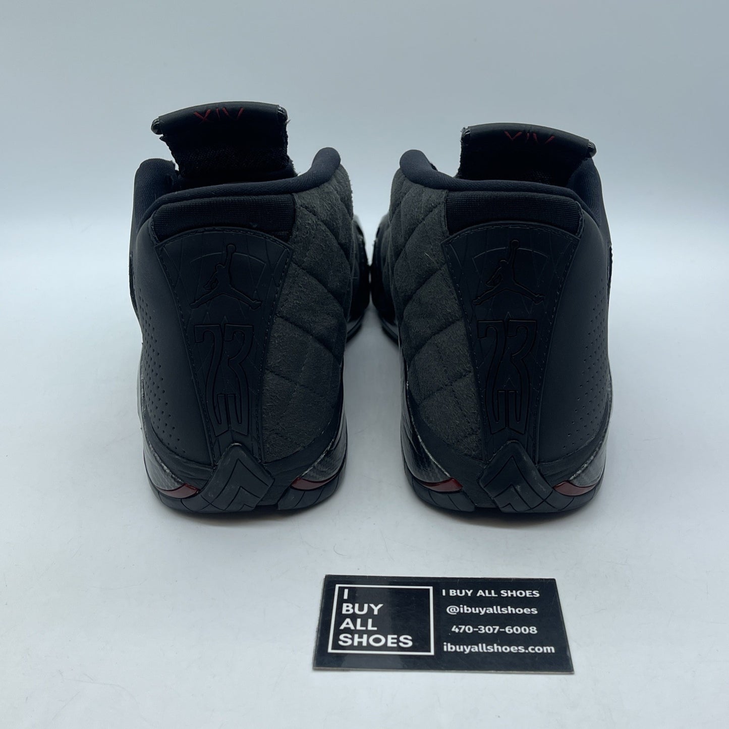 Size 10 - Air Jordan 14 Retro SE Black Ferrari Suede Leather (BQ3685-001)