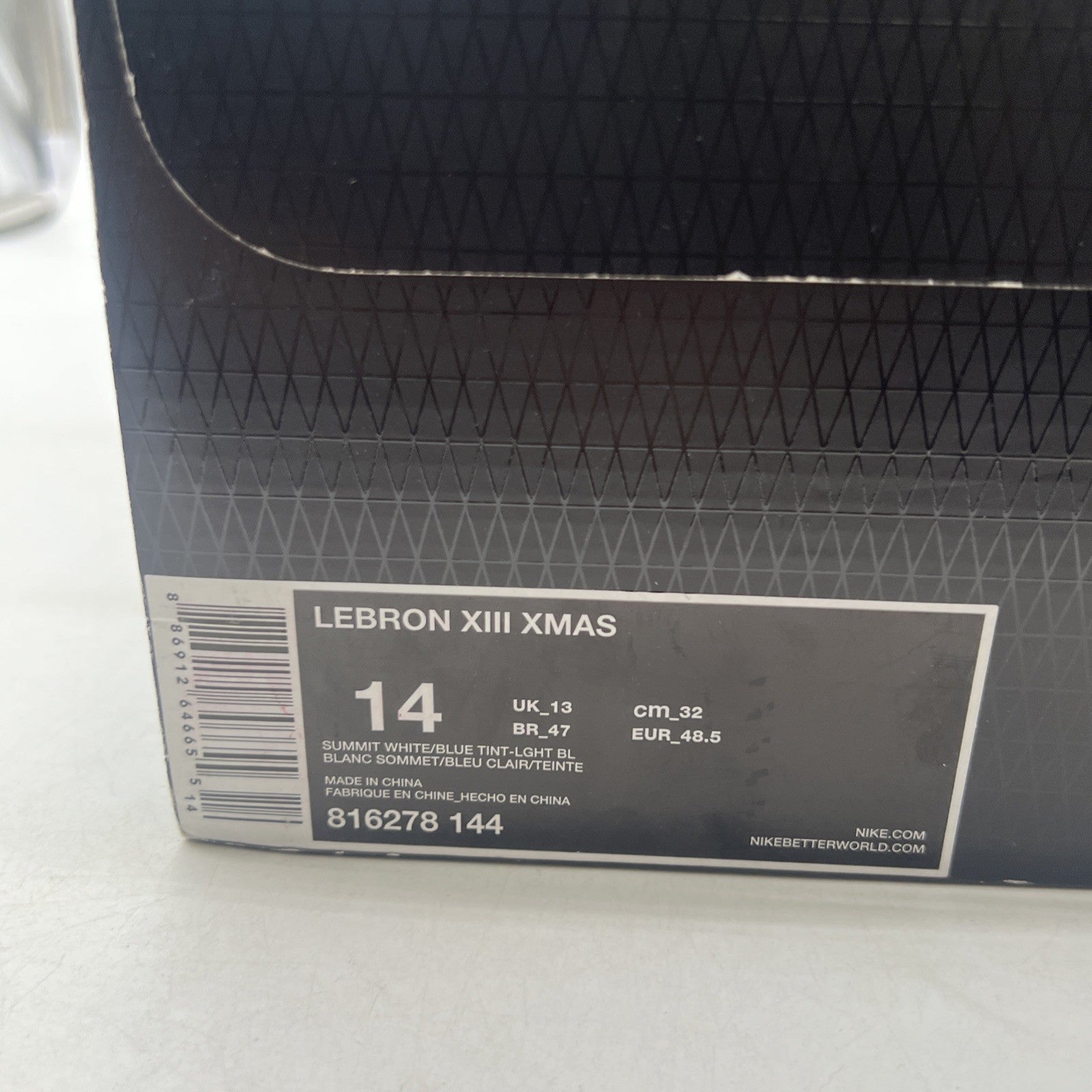 Size 14 - Nike LeBron 13 Christmas (816278-144)