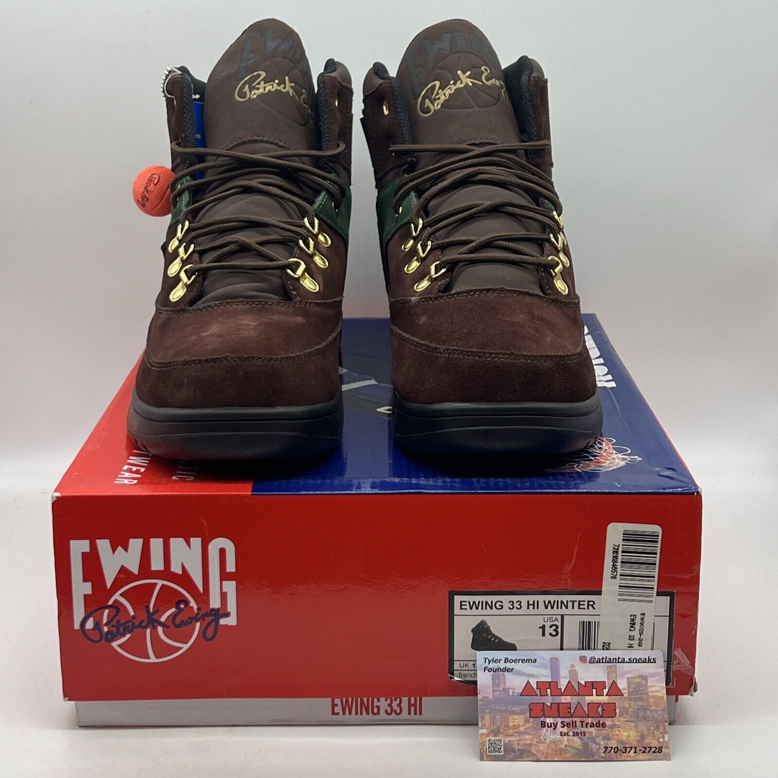 Men's Ewing 33 HI Winter Beef And Broccoli Size 13 Brand New Og All