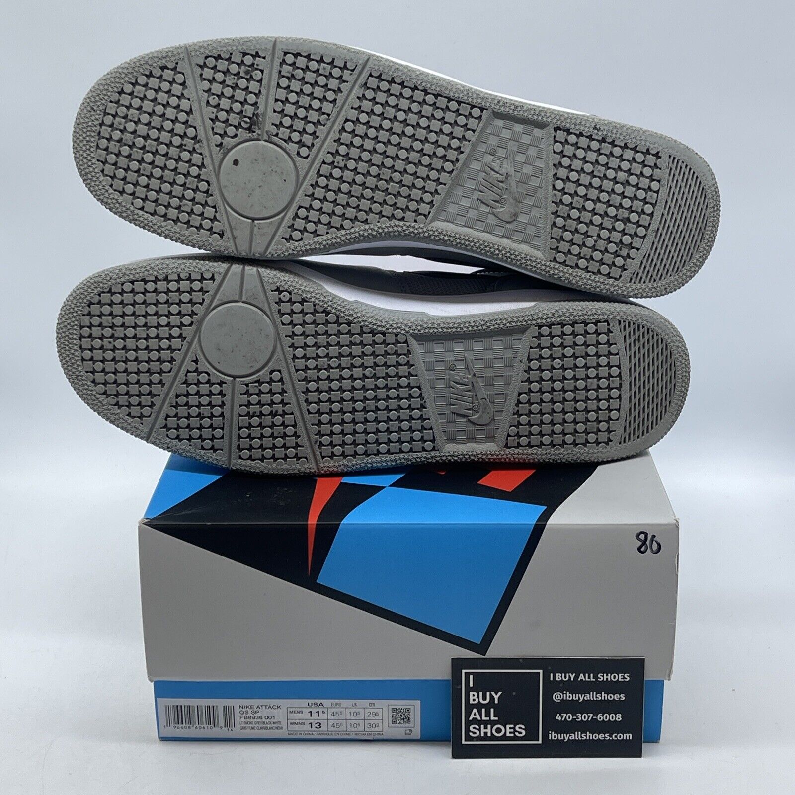 Size 11.5 - Nike Mac Attack QS SP OG 2023 Light Smoke Grey (FB8938-001)