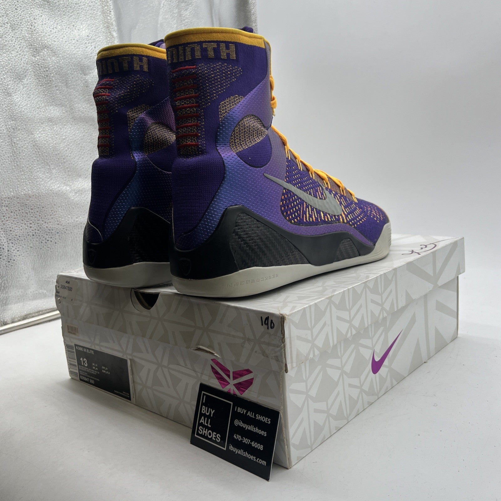 Size 13 - Nike Kobe 9 Elite Team Showtime (630847-500)