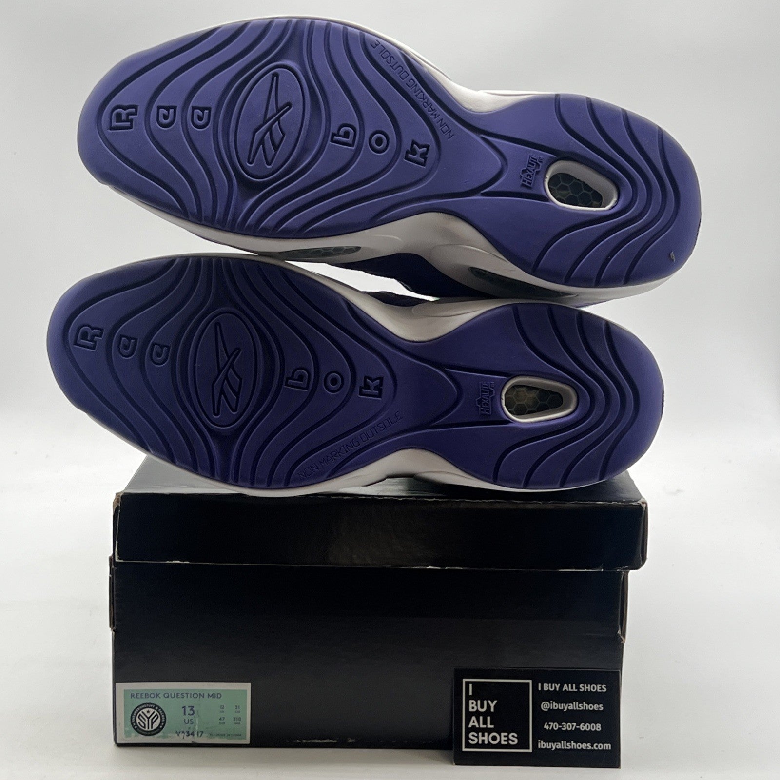 Size 13 - Reebok Packer Shoes x Sneakersnstuff x Token 38 x Question Mid