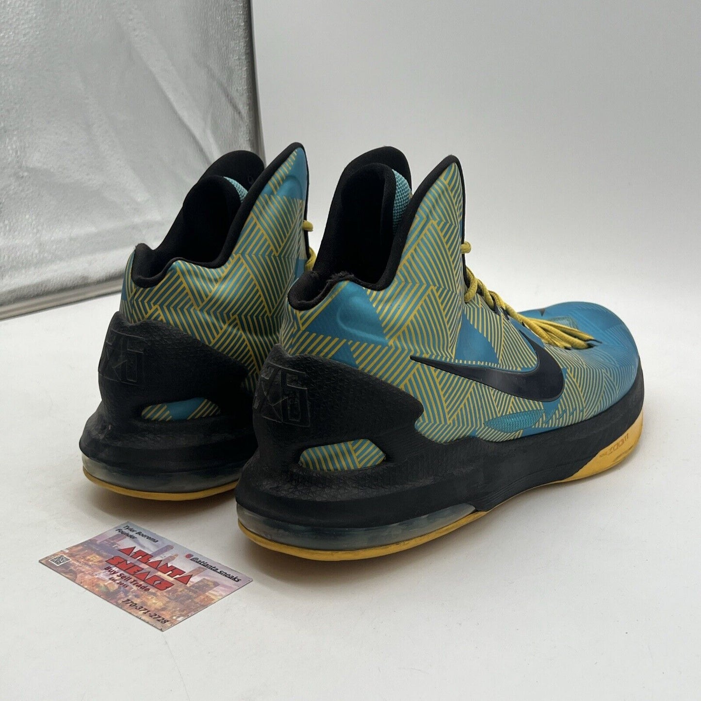 Size 13 - Nike KD 5 N7 - Yellow Blue Black (599294-447)