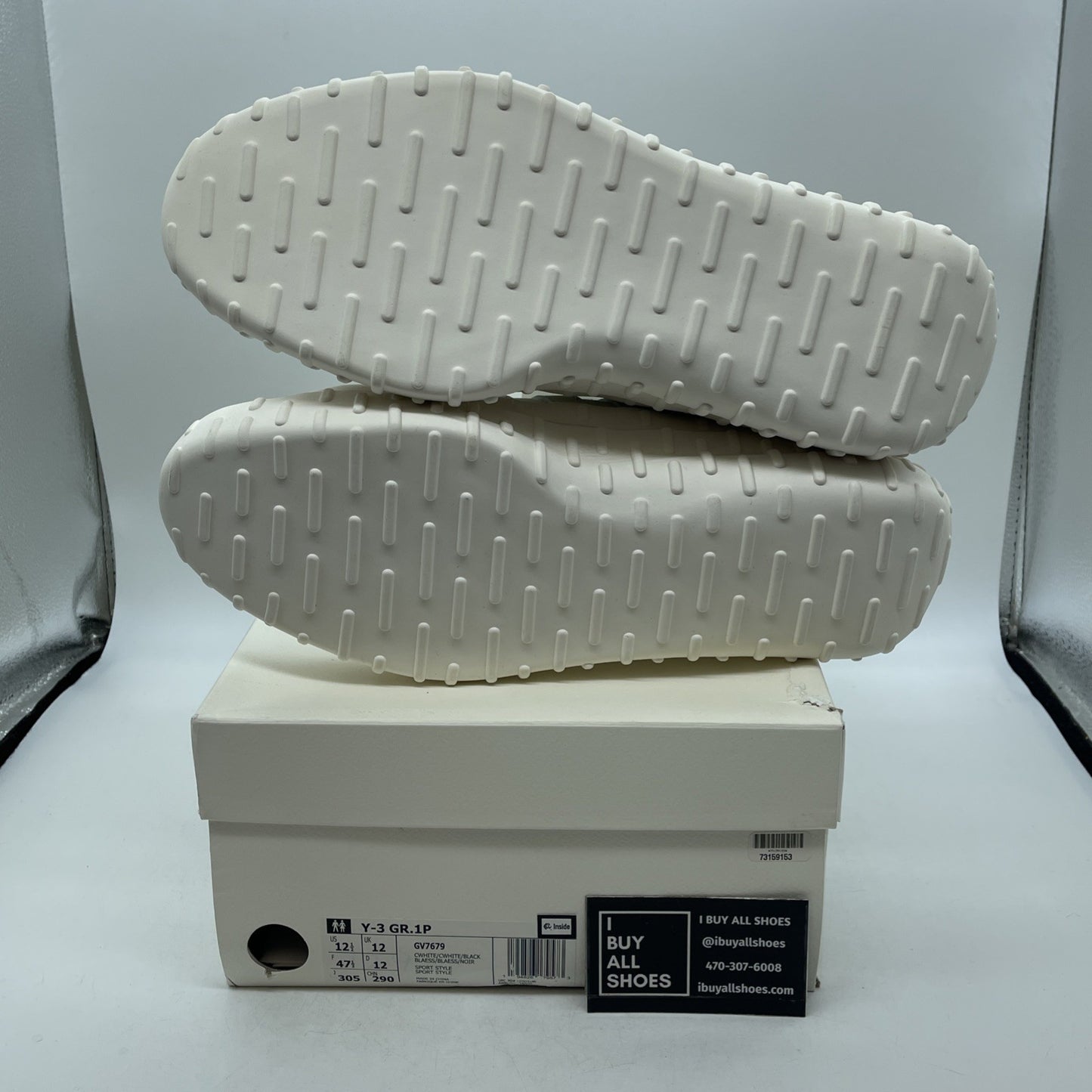 Size 12.5 - Adidas Y-3 GR.1P Core White (GV7679)