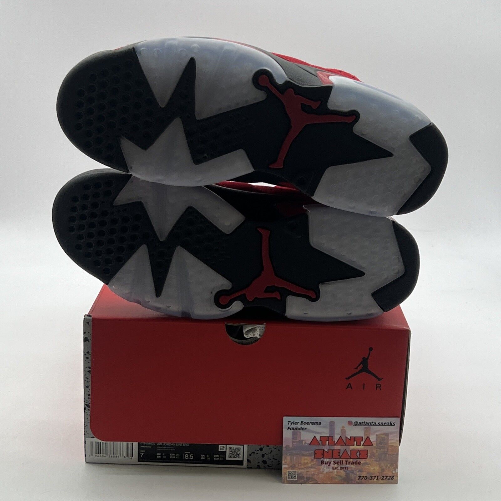 Size 7 - Air Jordan 6 Retro Toro Bravo (CT8529-600)