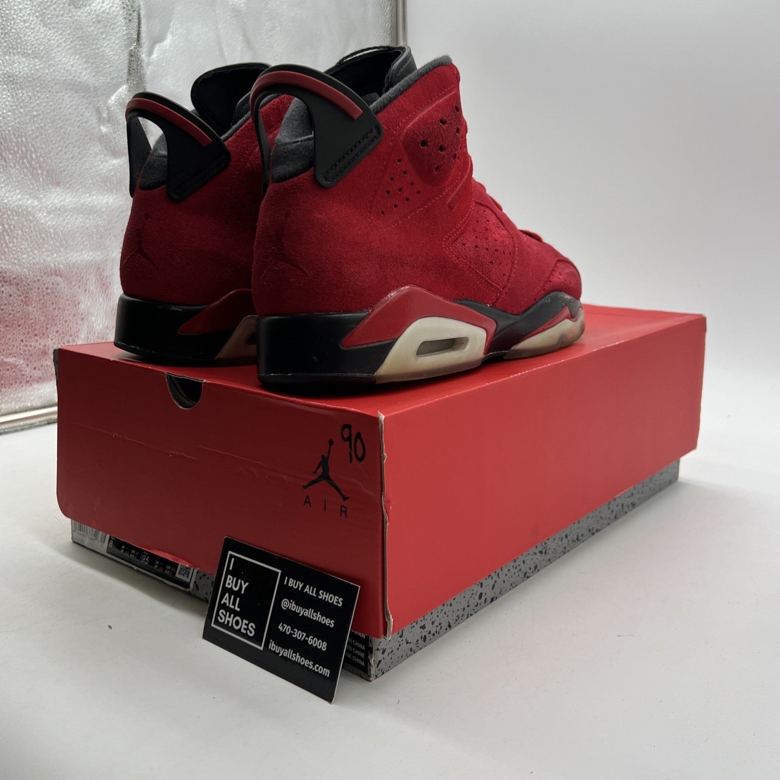 Size 8 - Air Jordan 6 Retro Toro Bravo (CT8529-600)