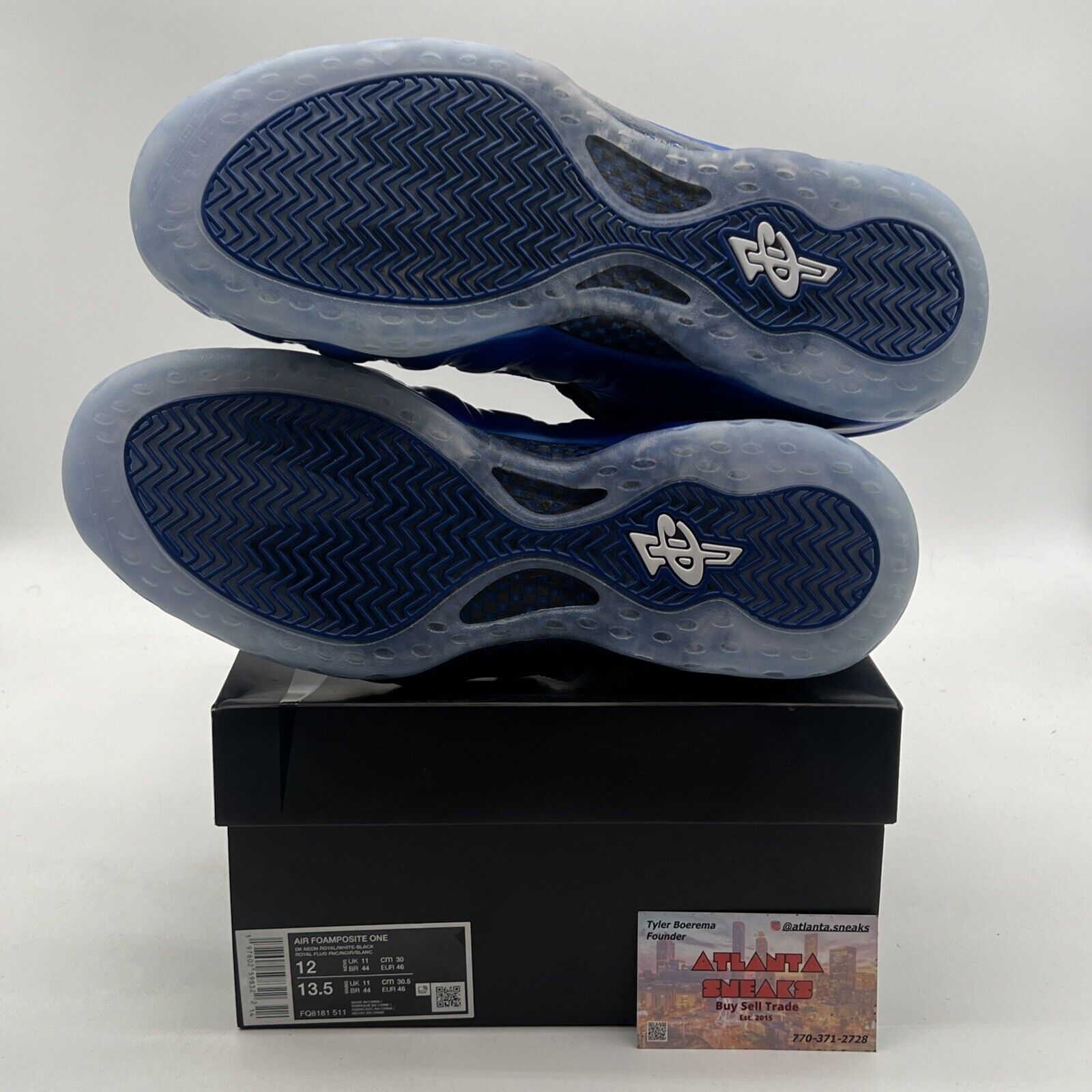 Size 12 - Nike Air Foamposite One 2024 Royal (FQ8181-511)