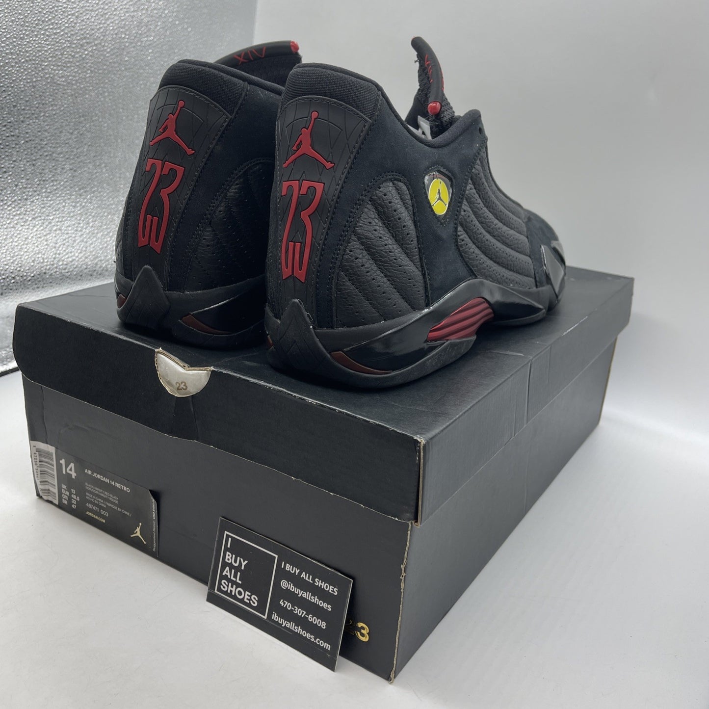 Size 14 - Air Jordan 14 Retro 2018 Last Shot (487471-003)