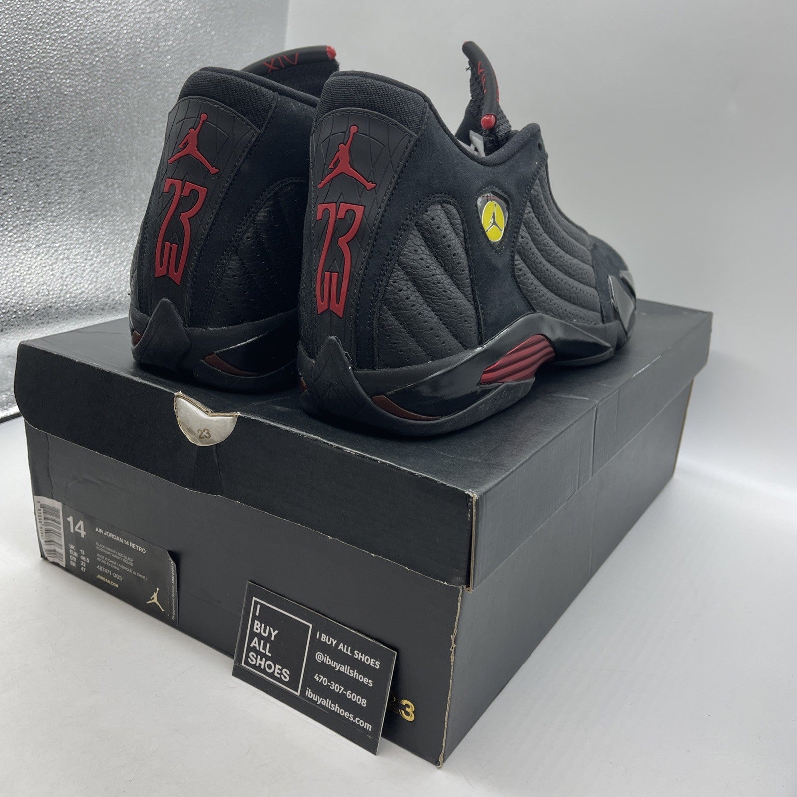 Size 14 - Air Jordan 14 Retro 2018 Last Shot (487471-003)