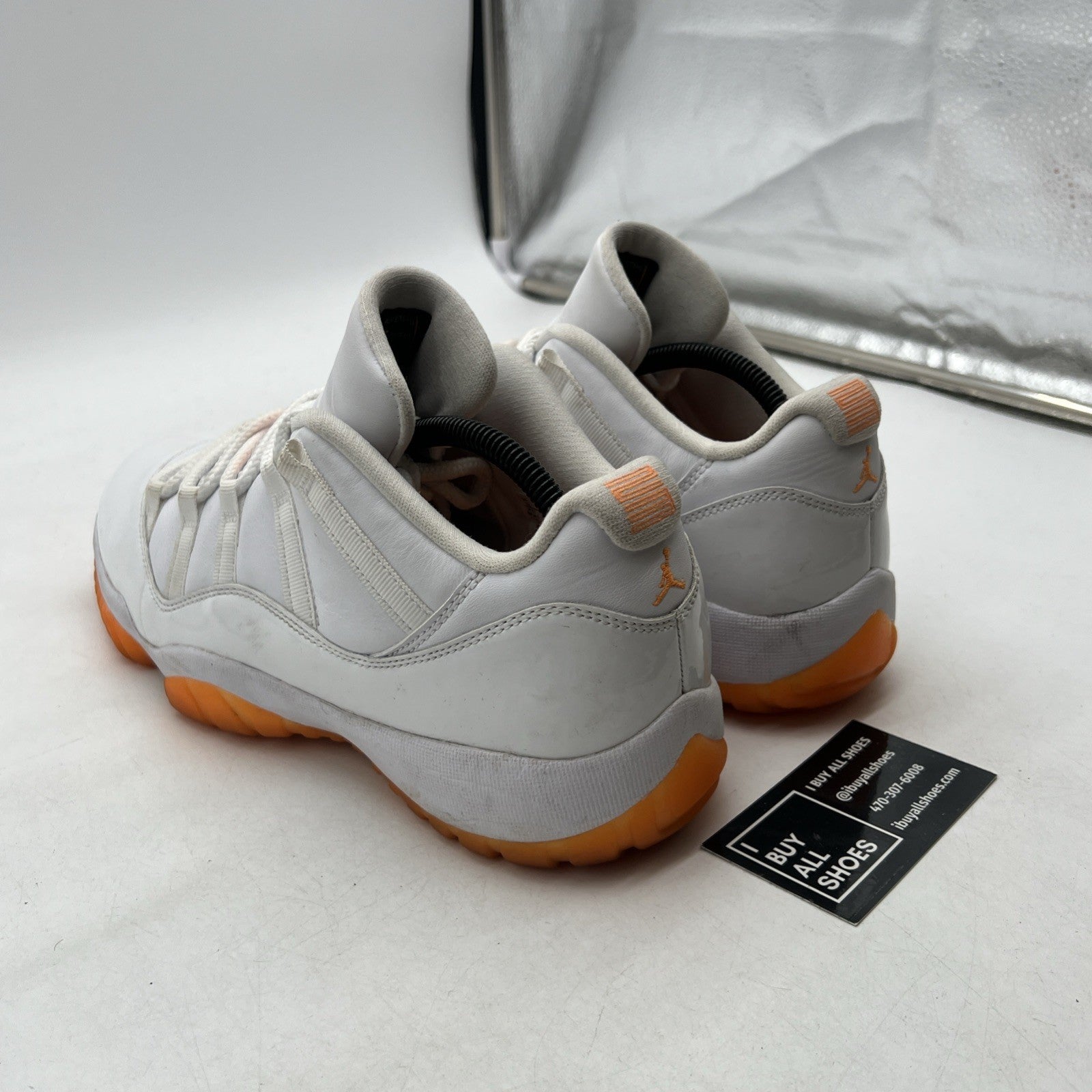 Size 12 - Air Jordan 11 Retro Low Bright Citrus W (AH7860-139)