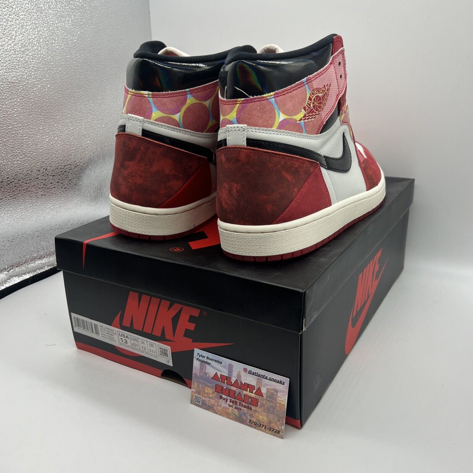 Size 13 - Jordan 1 Retro OG x Marvel High Next Chapter Brand New Og All