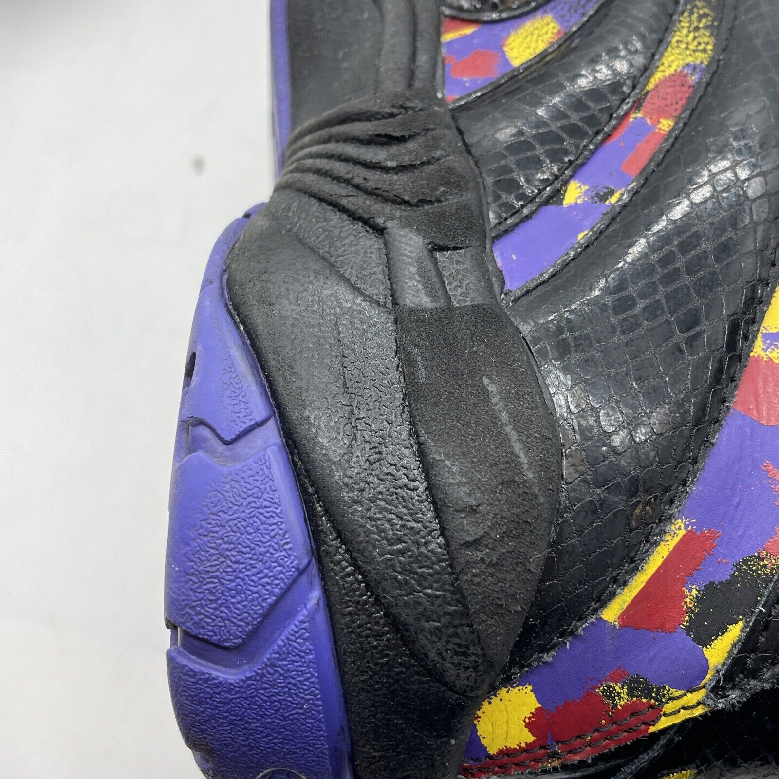 Size 11.5 - Reebok Shaqnosis "Escape From L. A." Black Suede Leather -AA1128-203