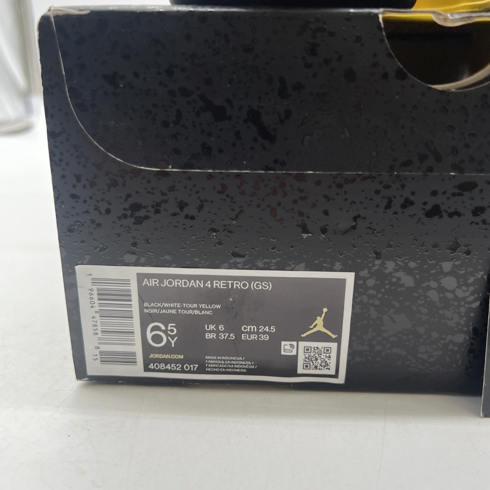 Size 6.5 - Air Jordan 4 Retro Mid Thunder (408452-017)