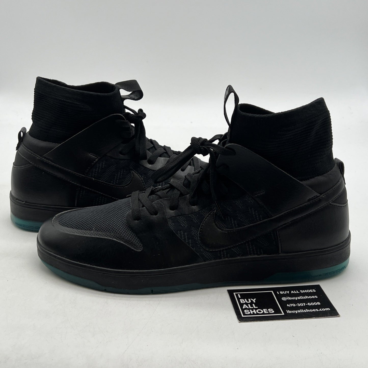 Size 12 - Nike SB Dunk Elite High Dark Atomic Teal (917567-003)
