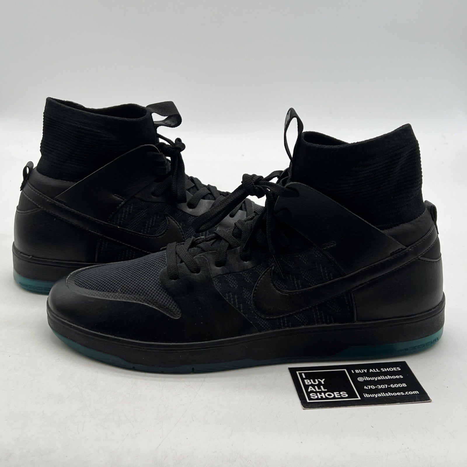 Size 12 - Nike SB Dunk Elite High Dark Atomic Teal (917567-003)